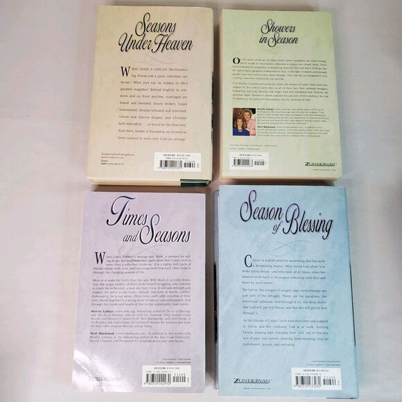 Beverly LaHaye & Terri Blackstock Season Series Mixed Lot of 4 Books PB HC - Picture 3 of 14
